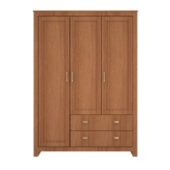 Wardrobe 3 Door Wardrobe (In Urban Teak)