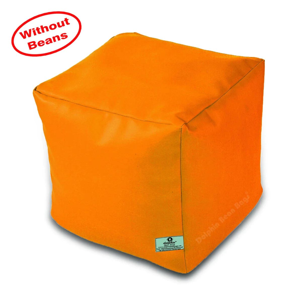 Bean Bag: Square Puffy Bean Bag Cover (Without Beans)