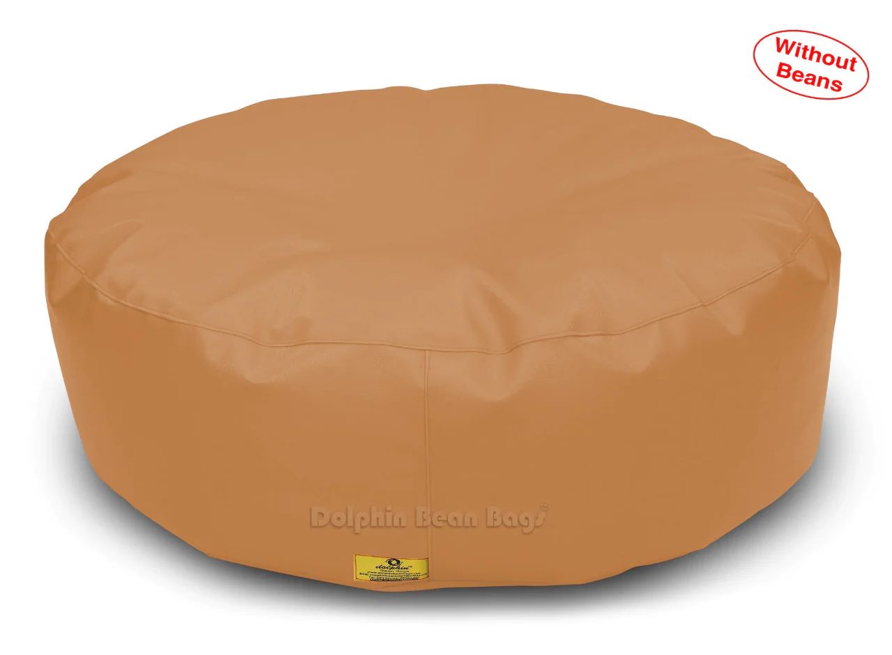 Bean Bag: Round Floor Cushions Cover ( Without Beans)