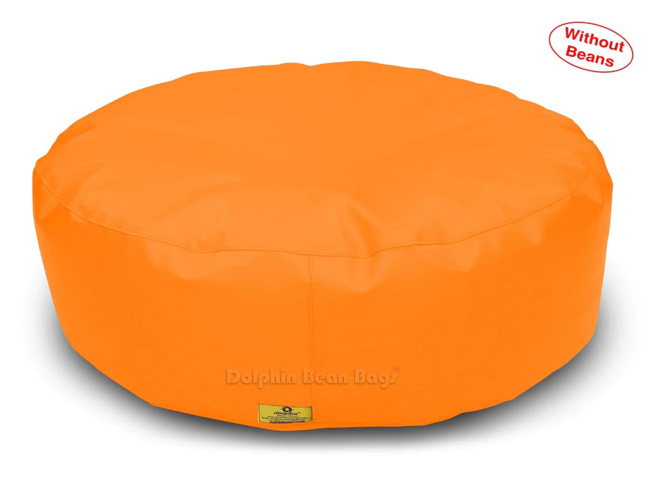 Bean Bag: Round Floor Cushions Cover ( Without Beans)