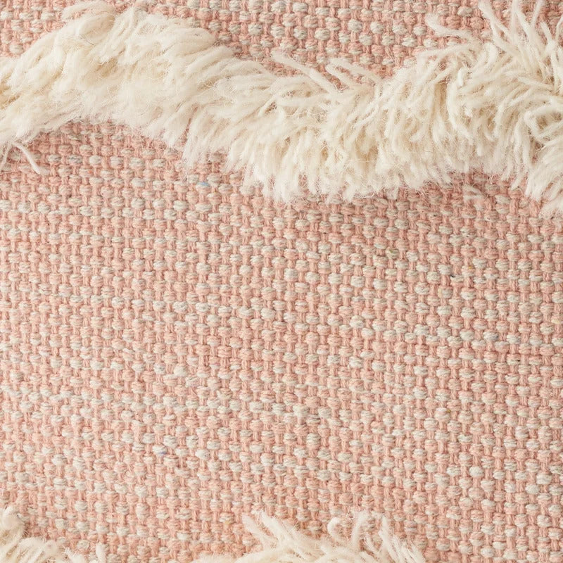 Foot Stool : Square Chevron Pouf Ottoman