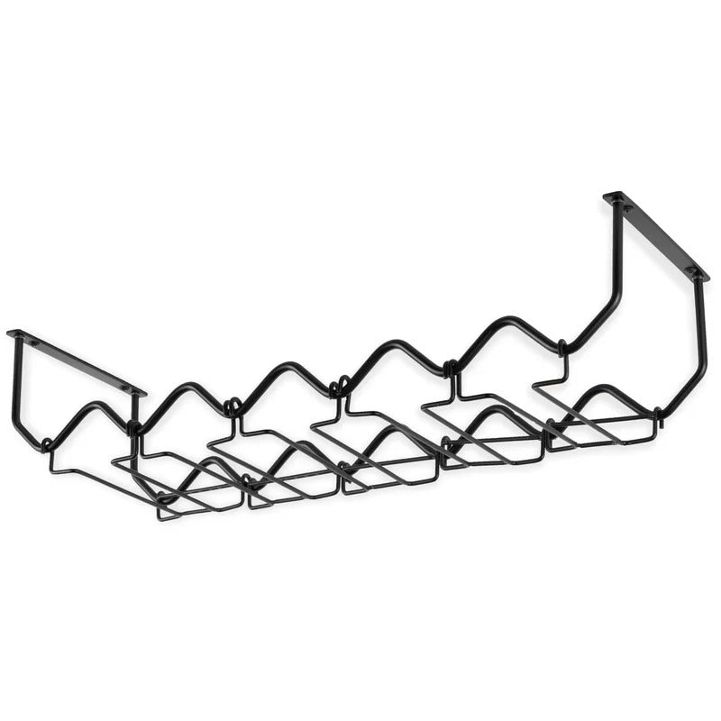 Wine Racks : Sk 6 Bottle Hanging Wine Bottle & Glass Rack