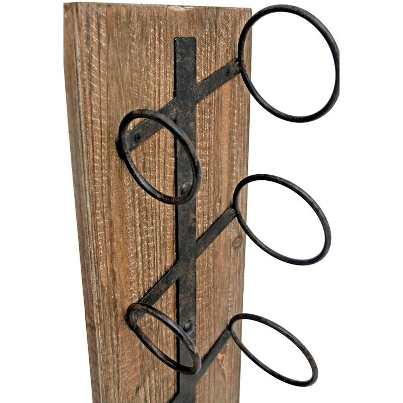 Wine Racks : Wall Mounted Wine Bottle Rack