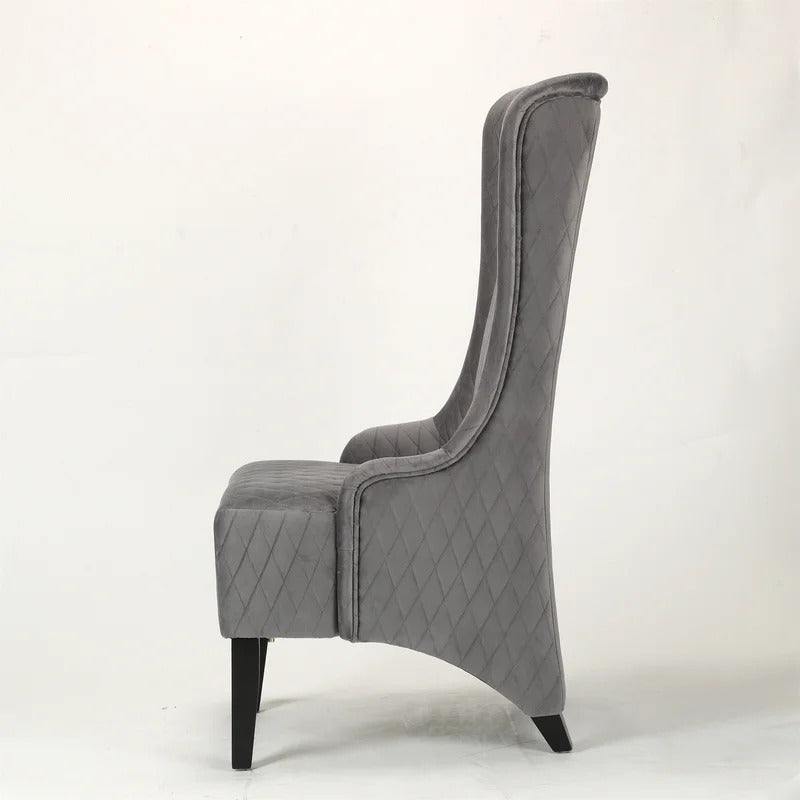 Wing Chair: 23.6'' Wide Tufted Velvet Wingback Chair