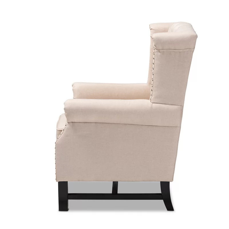 Wing Chair: 29.5'' Wide Tufted Wingback Chair