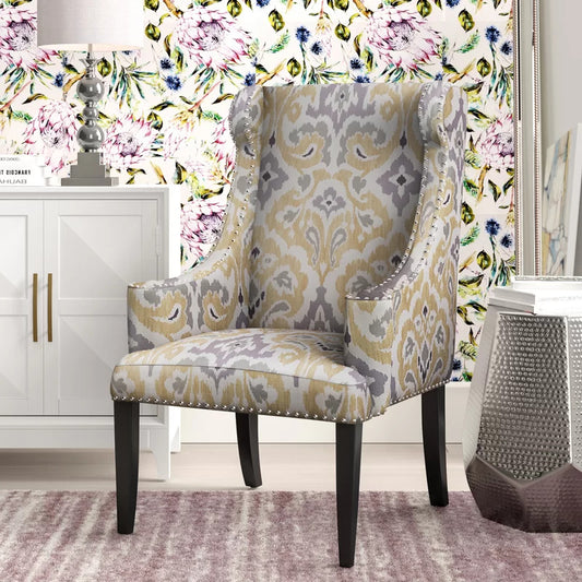 Wing Chair: Carley 27.75'' Wide Wingback Chair