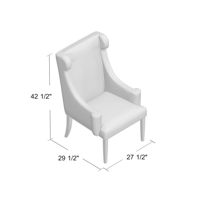 Wing Chair: Carley 27.75'' Wide Wingback Chair