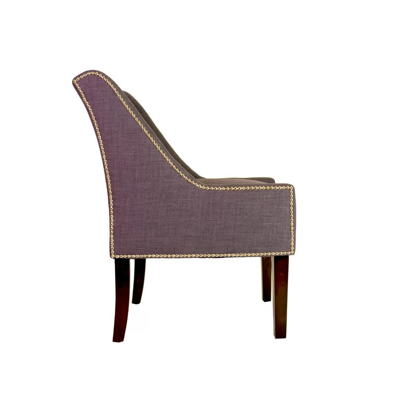 Wing Chair: Carlston 23'' Wide Linen Wingback Chair