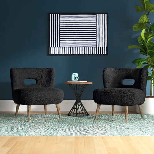 Wing Chair: Divorinne 25.6'' Wide Wingback Chair (Set of 2)