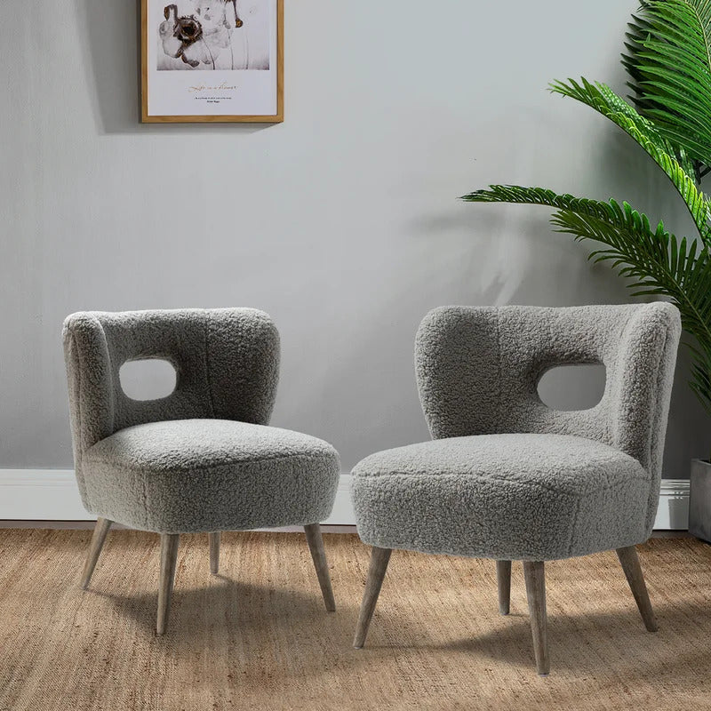 Wing Chair: Divorinne 25.6'' Wide Wingback Chair (Set of 2)