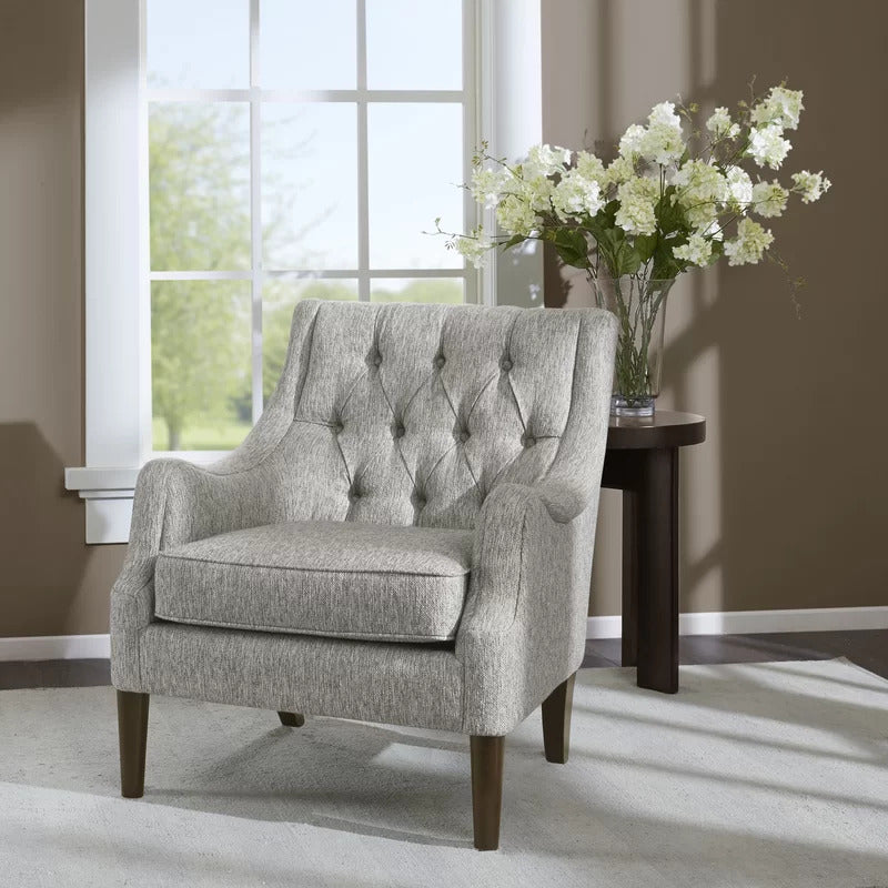 Wing Chair: Fonvill 29.25'' Wide Tufted Wingback Chair