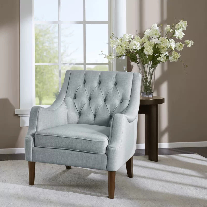 Wing Chair: Fonvill 29.25'' Wide Tufted Wingback Chair