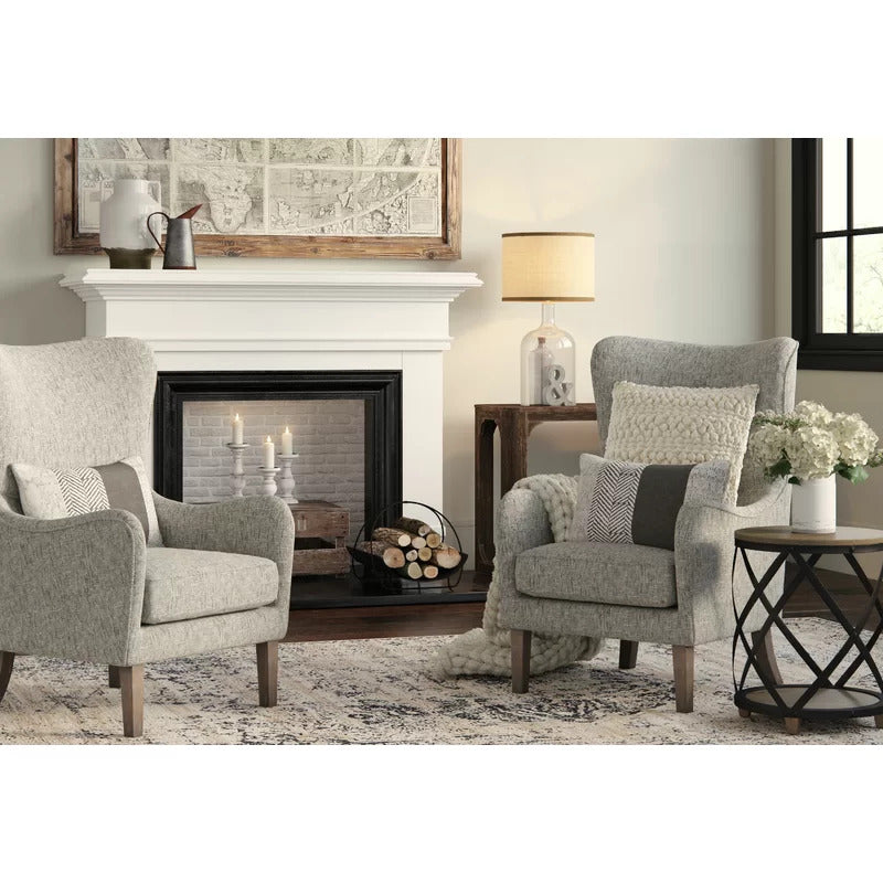 Wing Chair: Mettina 27.5'' Wide Wingback Chair