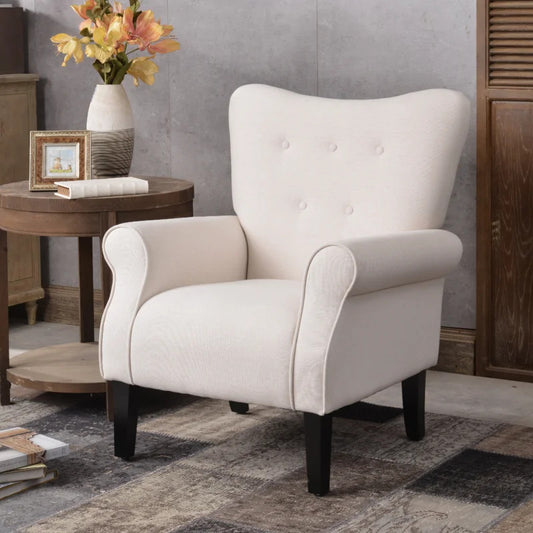 Wing Chair: Milayna 31.1'' Wide Tufted Wingback Chair