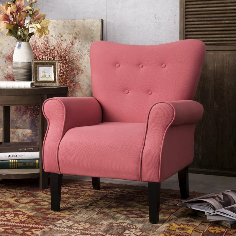 Wing Chair: Milayna 31.1'' Wide Tufted Wingback Chair