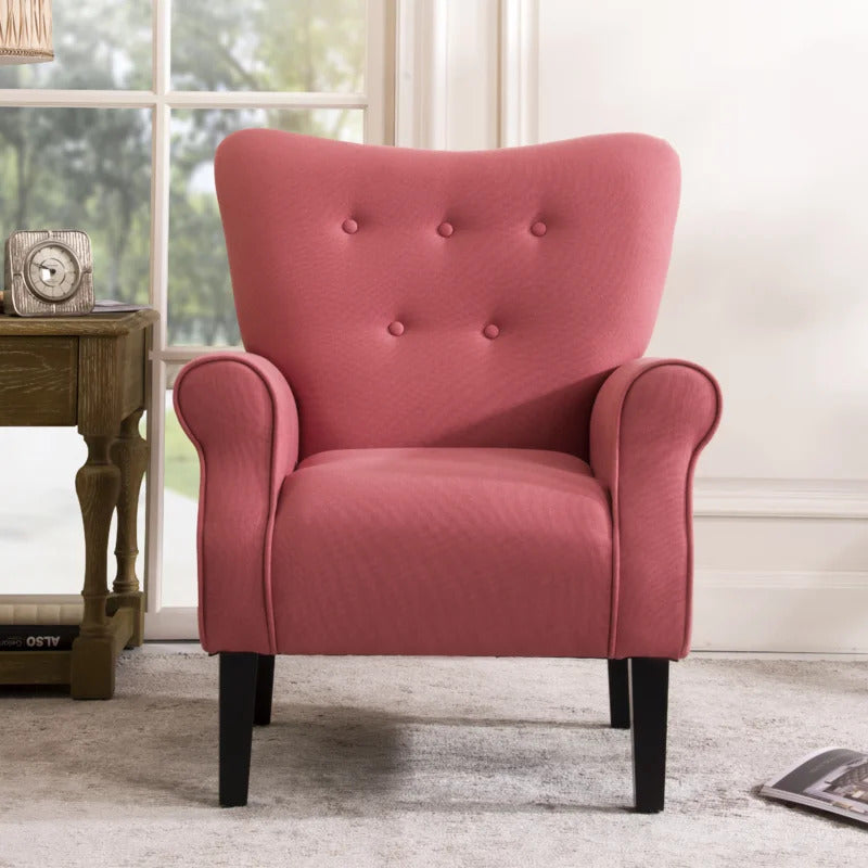 Wing Chair: Milayna 31.1'' Wide Tufted Wingback Chair
