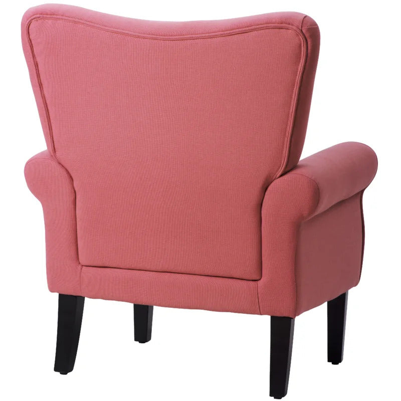 Wing Chair: Milayna 31.1'' Wide Tufted Wingback Chair
