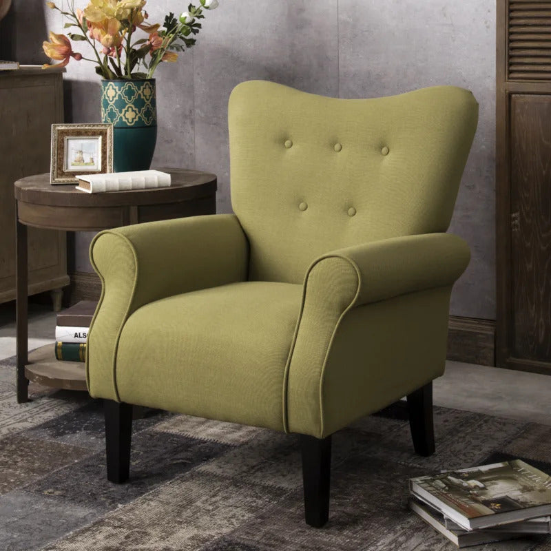Wing Chair: Milayna 31.1'' Wide Tufted Wingback Chair