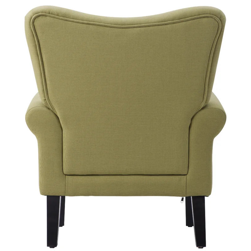 Wing Chair: Milayna 31.1'' Wide Tufted Wingback Chair