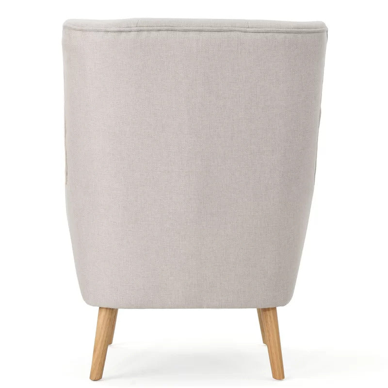 Wing Chair: Rexton 31.75'' Wide Tufted Wingback Chair