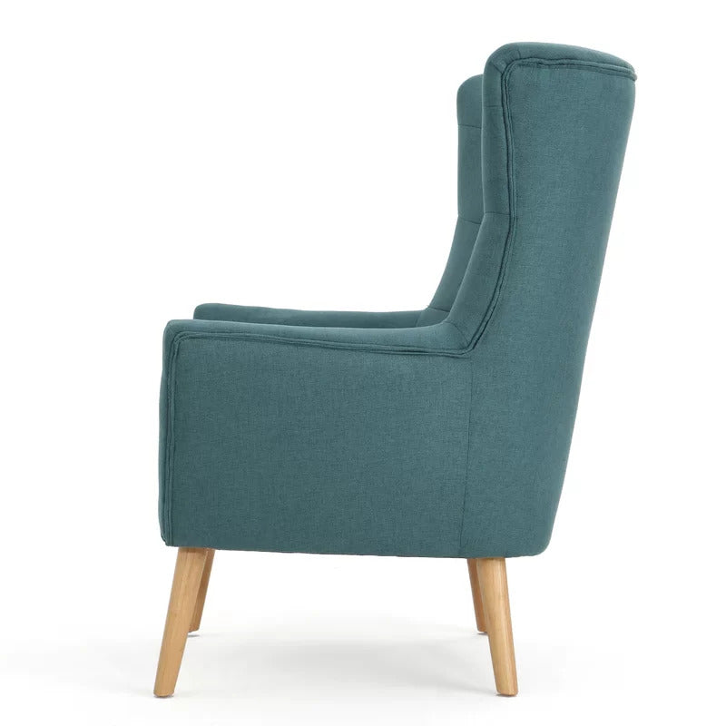 Wing Chair: Rexton 31.75'' Wide Tufted Wingback Chair