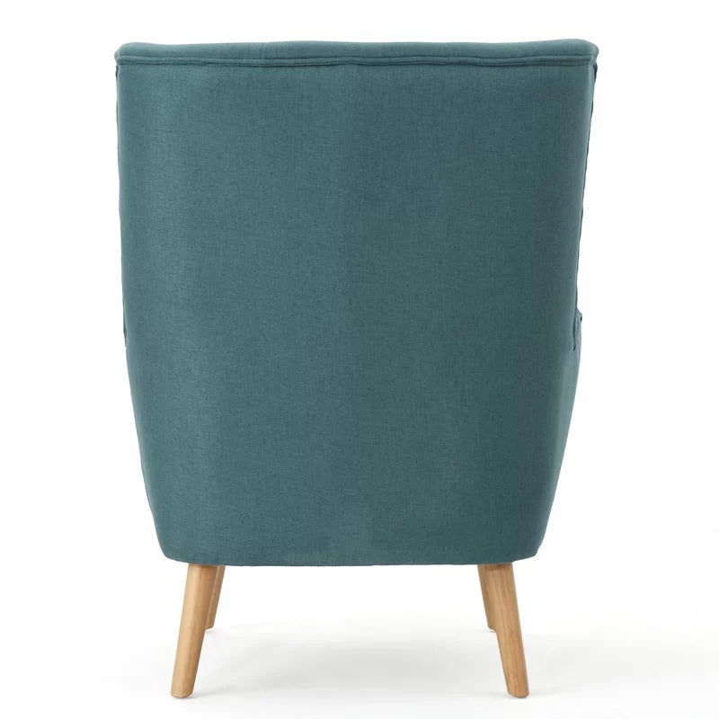 Wing Chair: Rexton 31.75'' Wide Tufted Wingback Chair