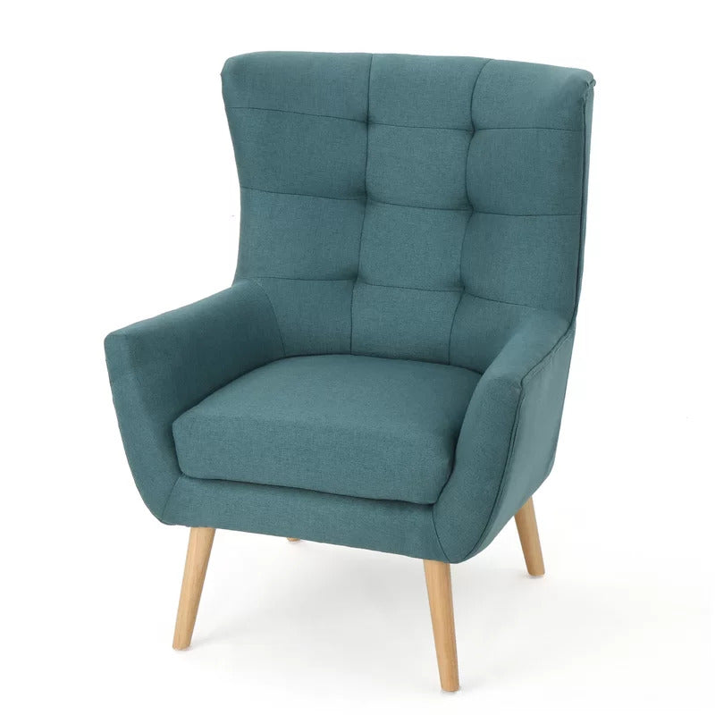 Wing Chair: Rexton 31.75'' Wide Tufted Wingback Chair