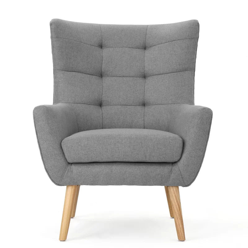 Wing Chair: Rexton 31.75'' Wide Tufted Wingback Chair