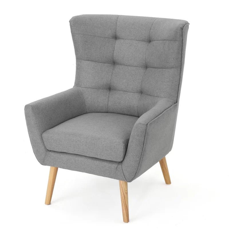 Wing Chair: Rexton 31.75'' Wide Tufted Wingback Chair