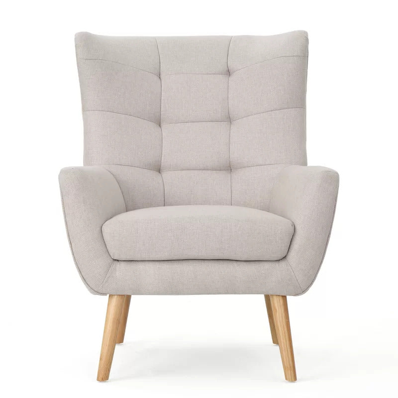 Wing Chair: Rexton 31.75'' Wide Tufted Wingback Chair