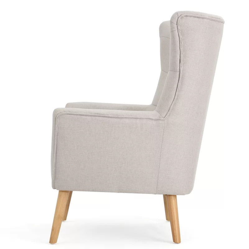 Wing Chair: Rexton 31.75'' Wide Tufted Wingback Chair