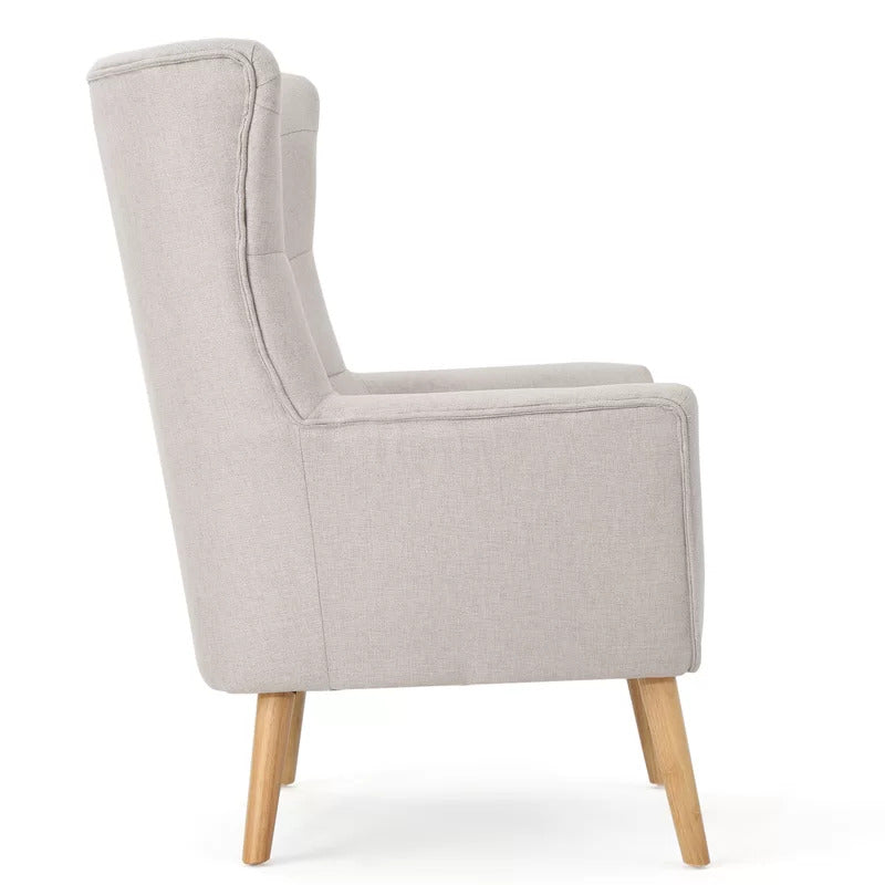 Wing Chair: Rexton 31.75'' Wide Tufted Wingback Chair