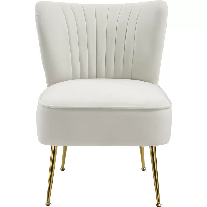 Wing Chair: Ritaro 22.5'' Wide Velvet Wingback Chair