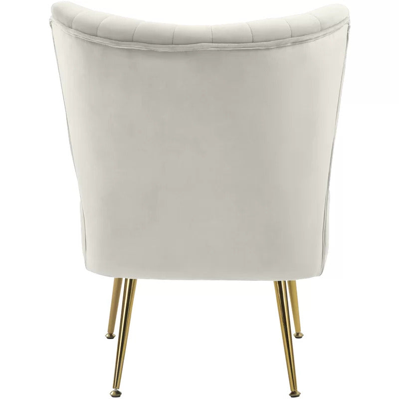 Wing Chair: Ritaro 22.5'' Wide Velvet Wingback Chair