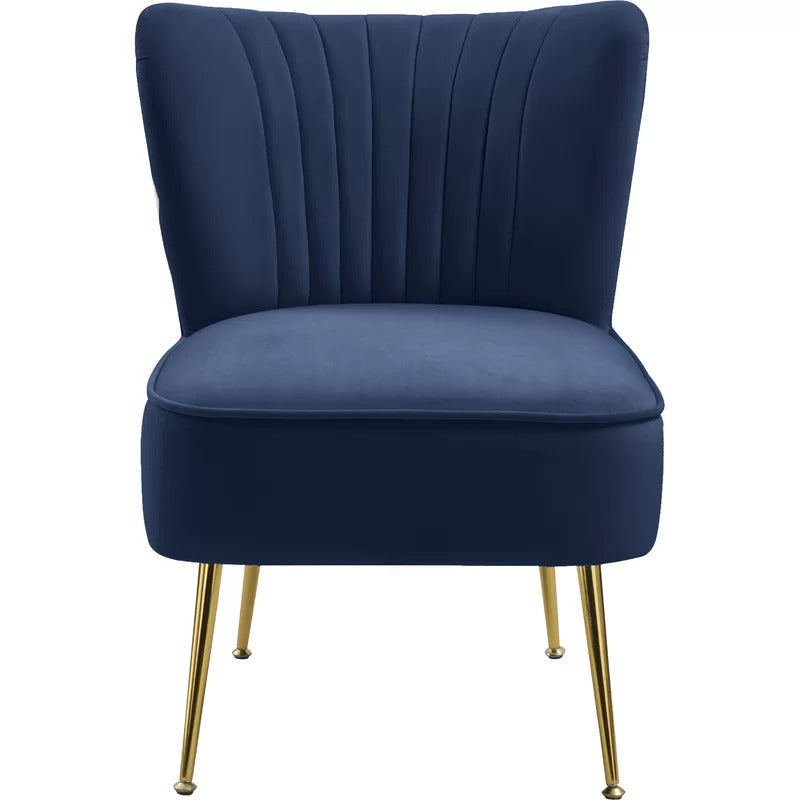 Wing Chair: Ritaro 22.5'' Wide Velvet Wingback Chair