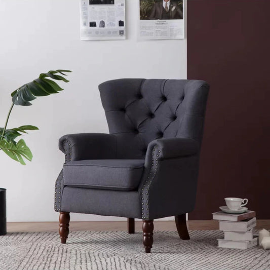 Wing Chair Turgan 29'' Wide Velvet Wingback Chair