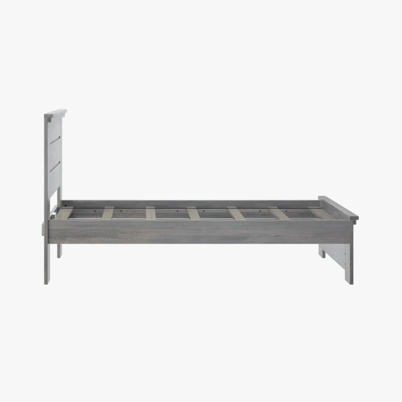Wooden Bed: Evoque Solid Wood Platform Bed