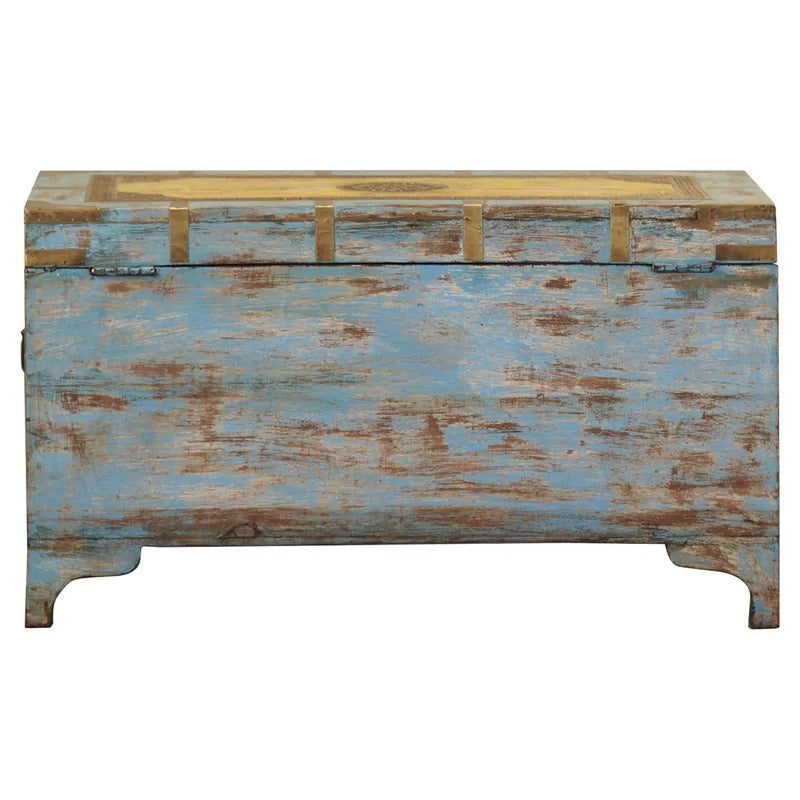 Wooden Box 4 Legs Wooden Storage Box
