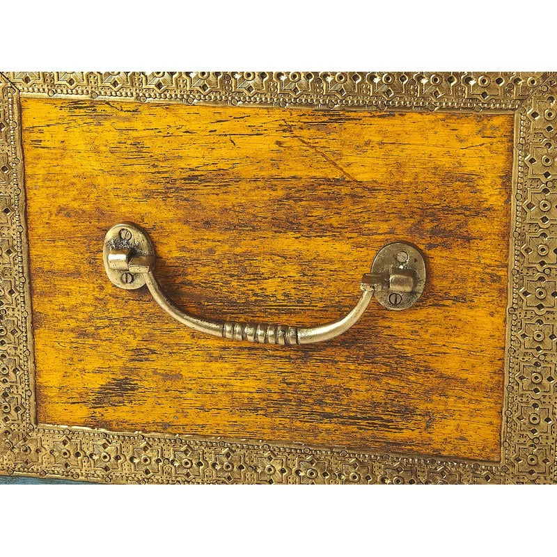 Wooden Box 4 Legs Wooden Storage Box