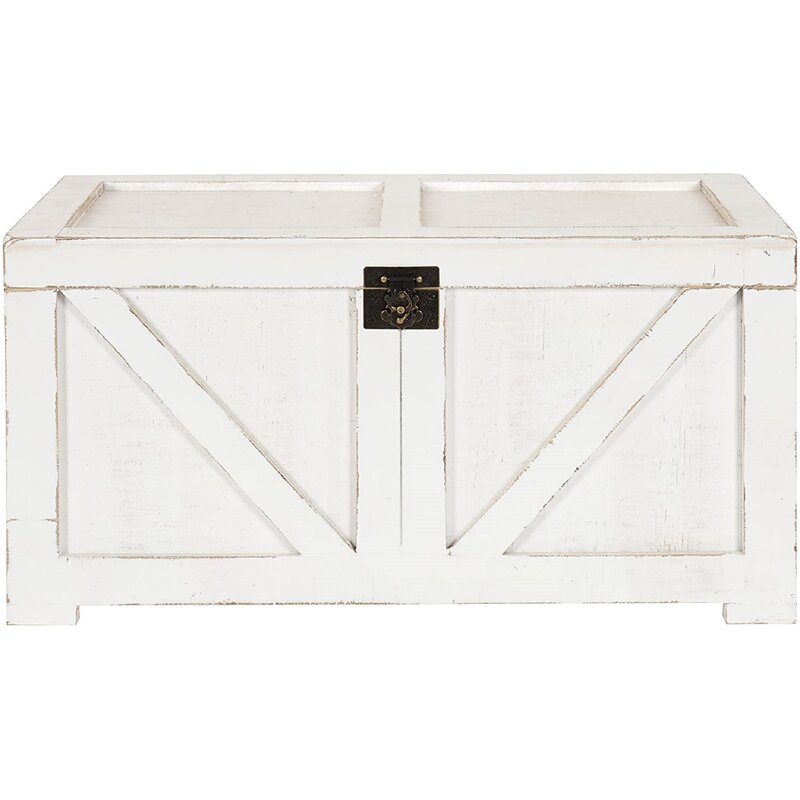 Wooden Box : Blanket Storage Box