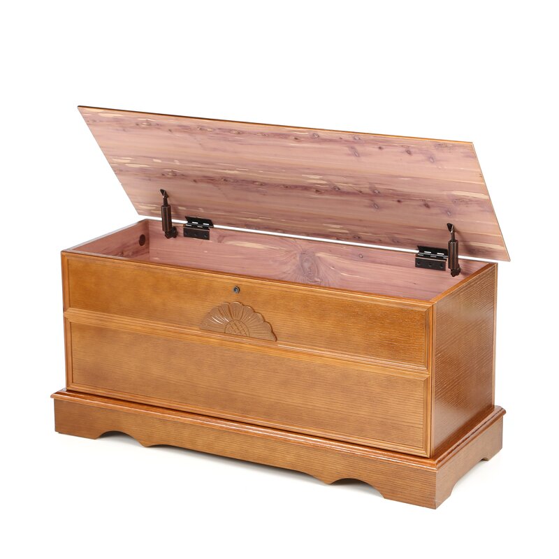 Wooden Box : Cabin style Brown Storage Box