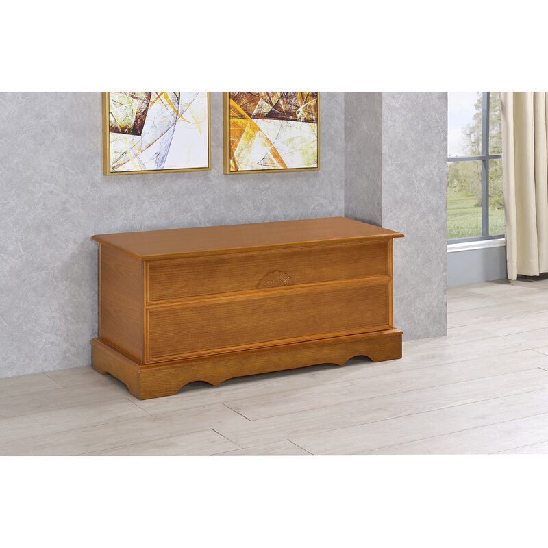 Wooden Box : Cabin style Brown Storage Box