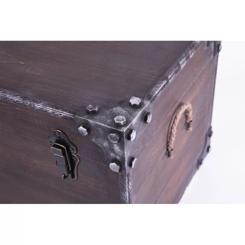 Wooden Box : Classic Wooden Box With Storage