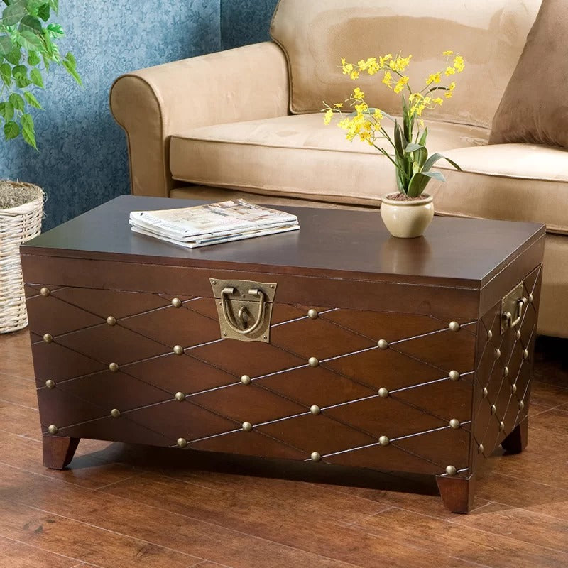 Wooden Box Modern Wooden Box with Storage