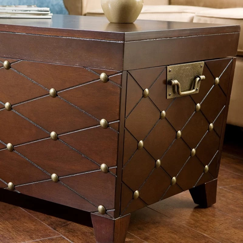 Wooden Box Modern Wooden Box with Storage
