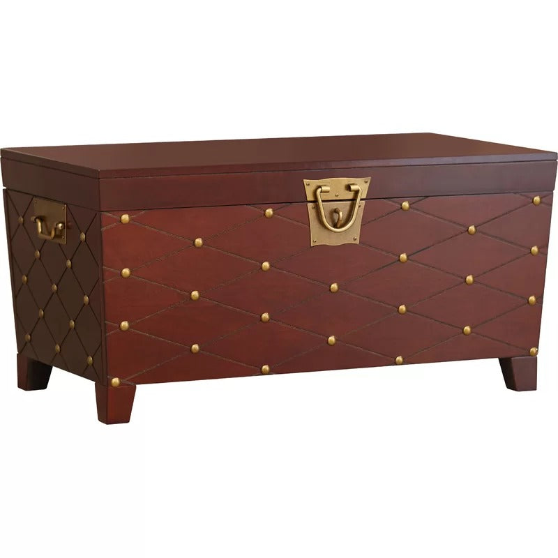 Wooden Box Modern Wooden Box with Storage