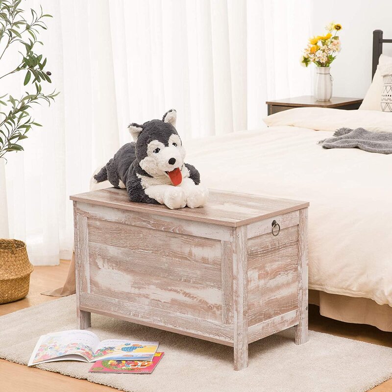 Wooden Box : Rustic Storage Box