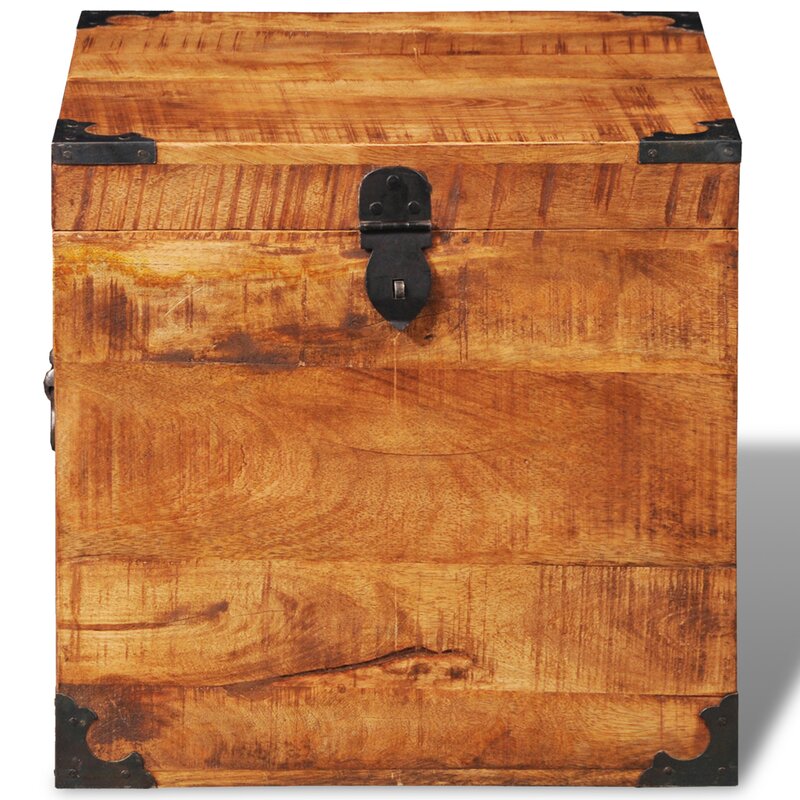 Wooden Box : Solid Wood Storage Box & Coffee Table