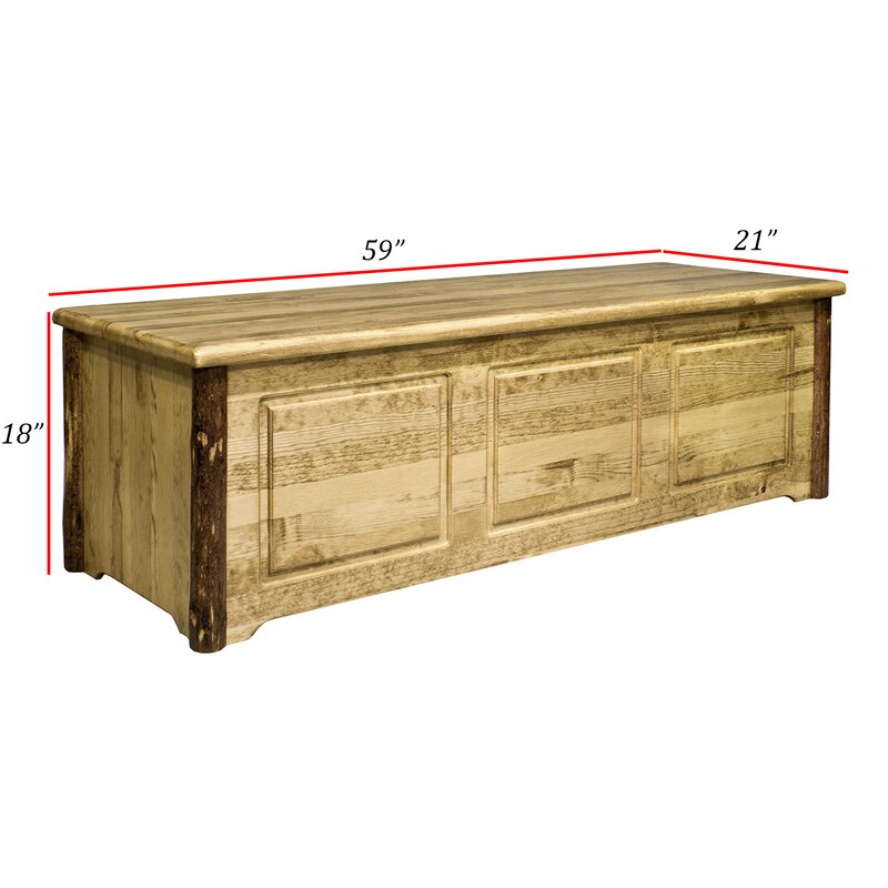 Wooden Box : Solid Wood Storage Box & Coffee Table