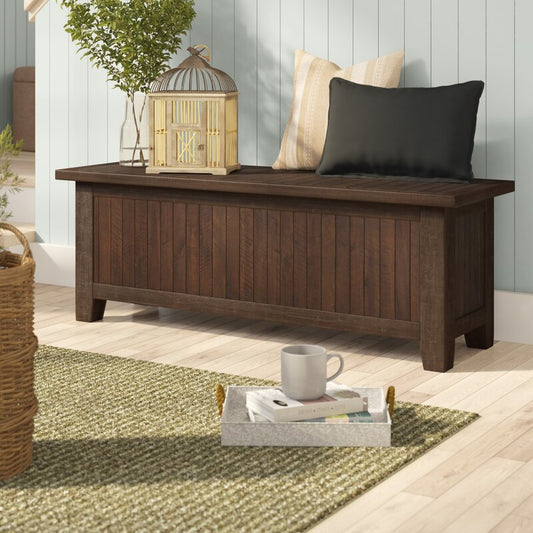 Wooden Box : Solid Wood Storage Wooden Box